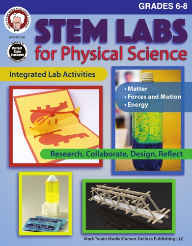 Stem Labs for Physical Science, Grades 6 - 8