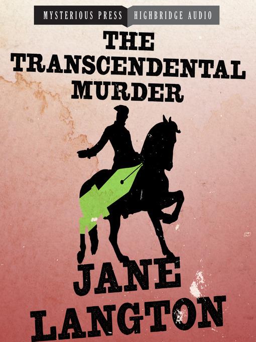 The Transcendental Murder