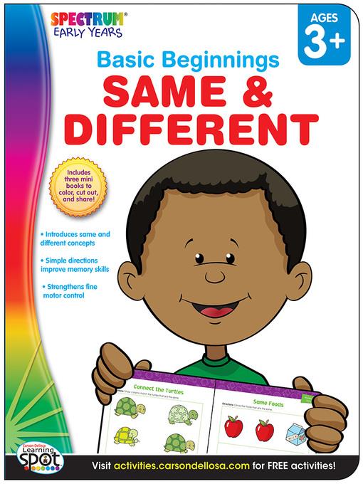 Same & Different, Grades Preschool - K