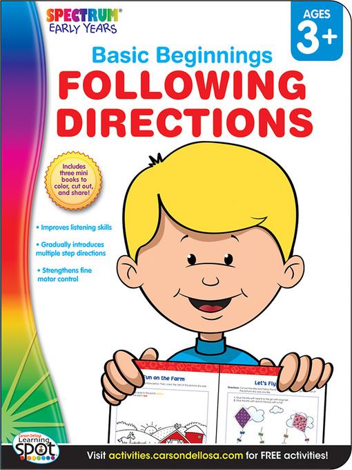 Following Directions, Grades Preschool - K