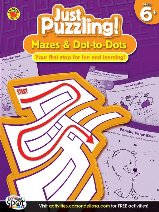 Mazes & Dot-to-Dots, Grades 1 - 3