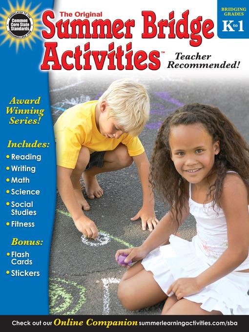 Summer Bridge Activities, Grades K - 1