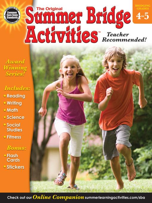 Summer Bridge Activities, Grades 4 - 5