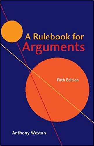 A Rulebook for Arguments