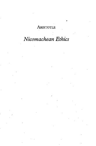 Nicomachean Ethics