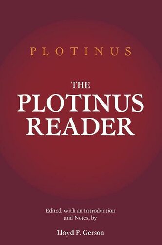 The Plotinus Reader (Hackett Classics)