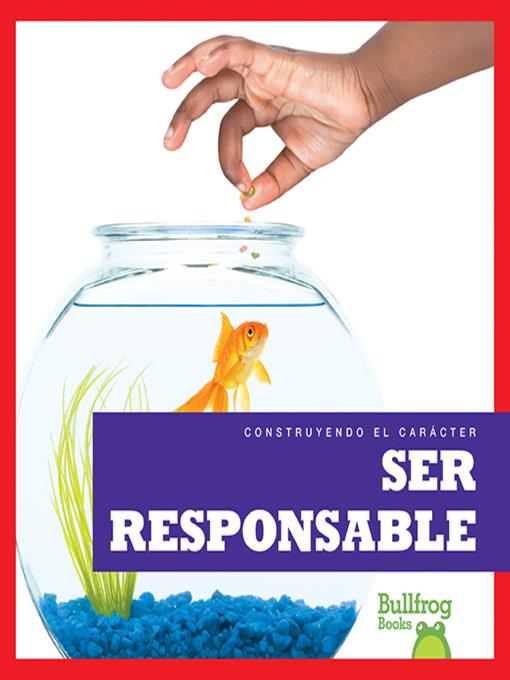 Ser responsable (Being Responsible)