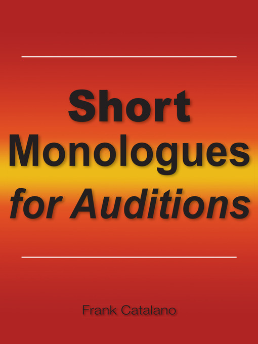 Short Monologues for Auditions