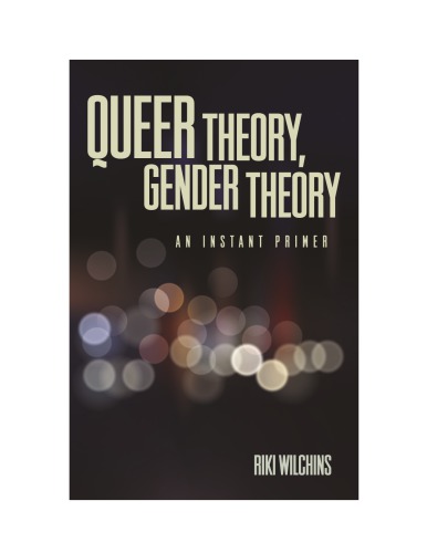 Queer Theory, Gender Theory