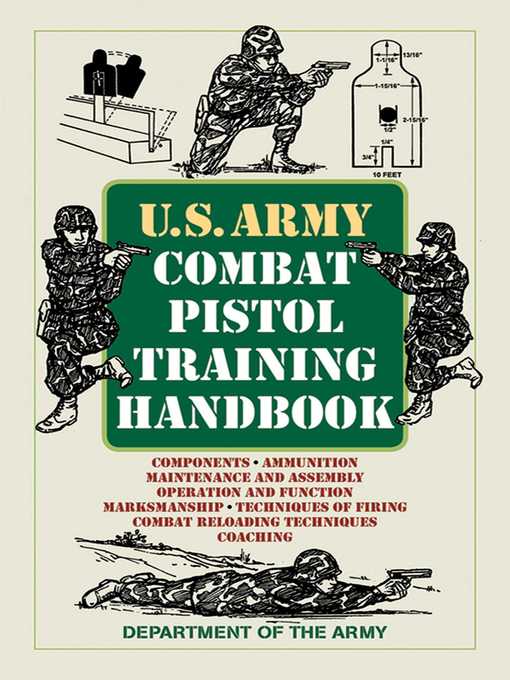 U.S. Army Combat Pistol Training Handbook