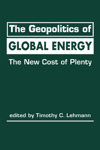 The Geopolitics of Global Energy