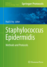 Staphylococcus Epidermidis Methods and Protocols