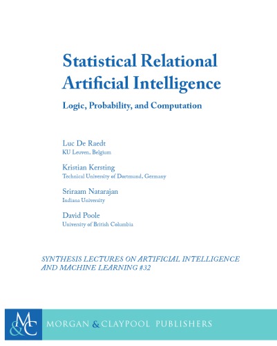 Statistical Relational Artificial Intelligence