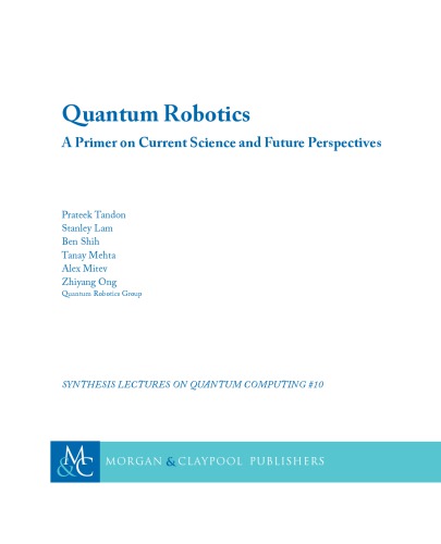 Quantum Robotics