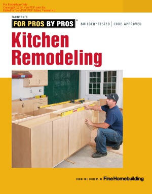 Kitchen remodeling.