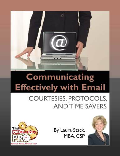 Communicating effectively with email : courtesies, protocols, and time savers