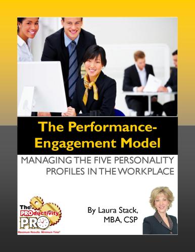 The performance engagement model : managing the five personality profiles in the workplace