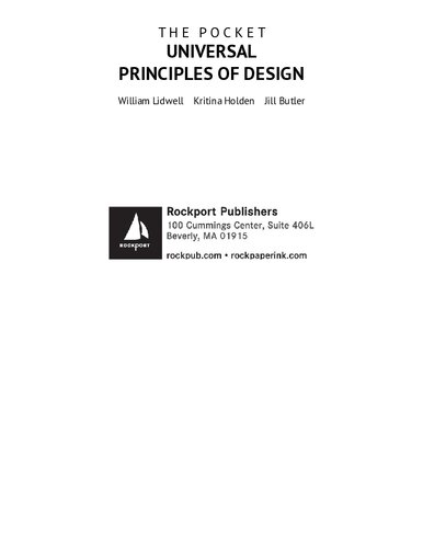 Universal Principles of Design, Revised and Updated