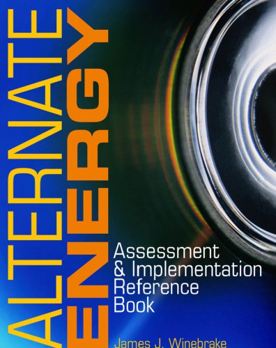 Alternate Energy: Assessment and Implementation Reference Book.