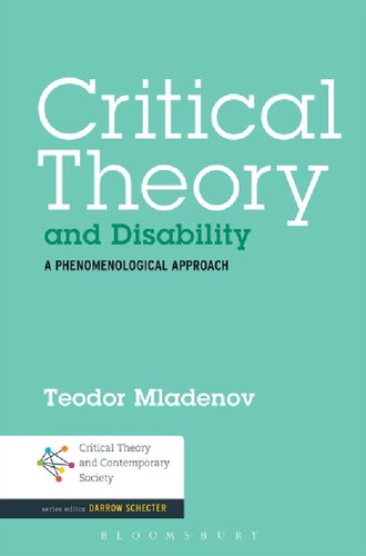 Critical Theory and Disability