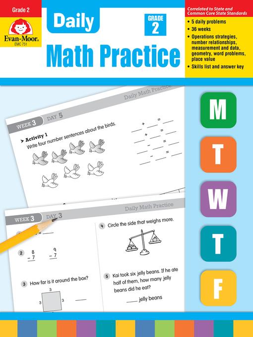 Daily Math Practice, Grade 2