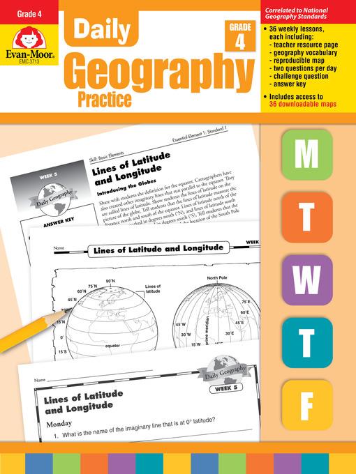 Daily Geography Practice, Grade 4