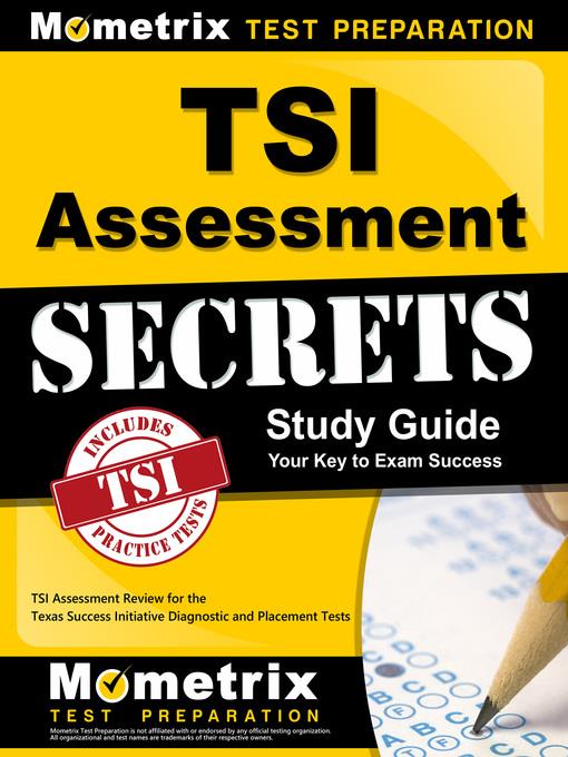 TSI Assessment Secrets Study Guide