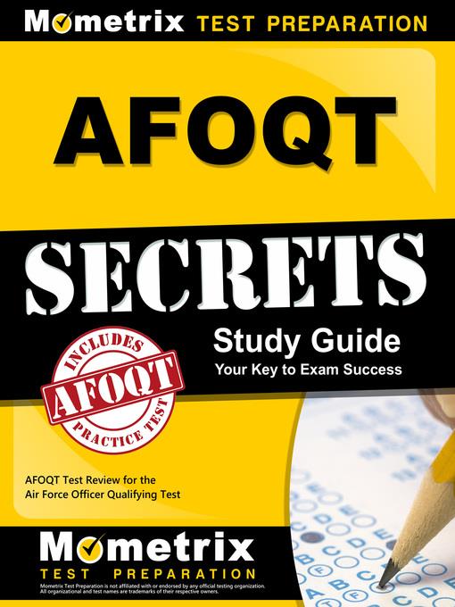 AFOQT Secrets Study Guide