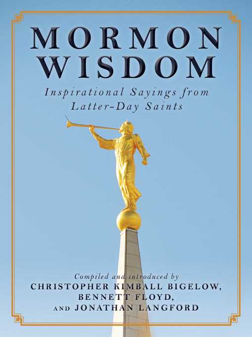 Mormon Wisdom