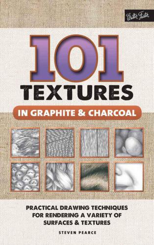 101 Textures in Graphite  Charcoal