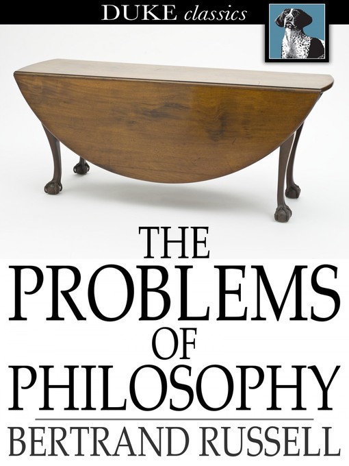 The Problems of Philosophy