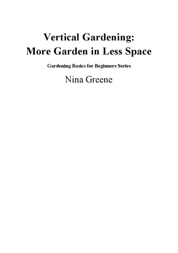 Vertical Gardening