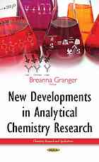 New developments in analytical chemistry research