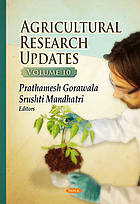 Agricultural research updates. Volume 10