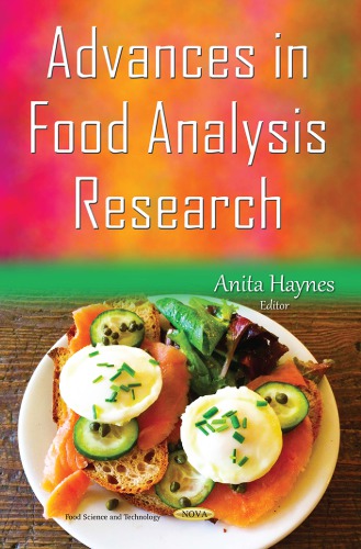 Advances in food analysis research