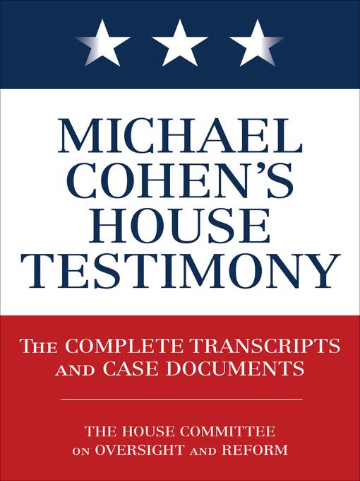 Michael Cohen's House Testimony