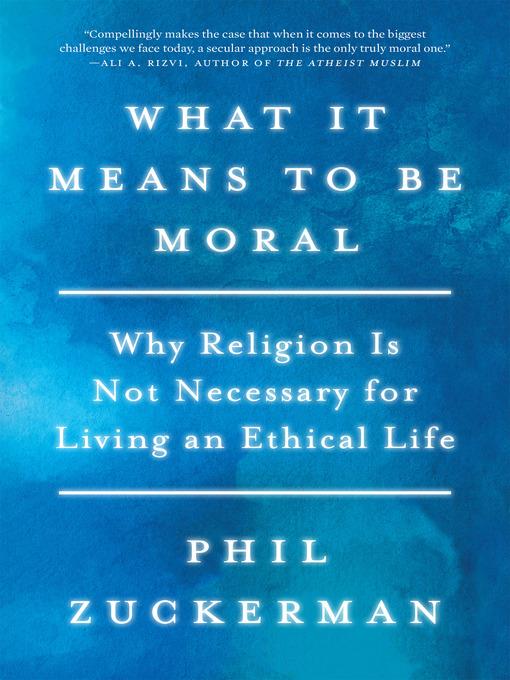 What It Means to Be Moral