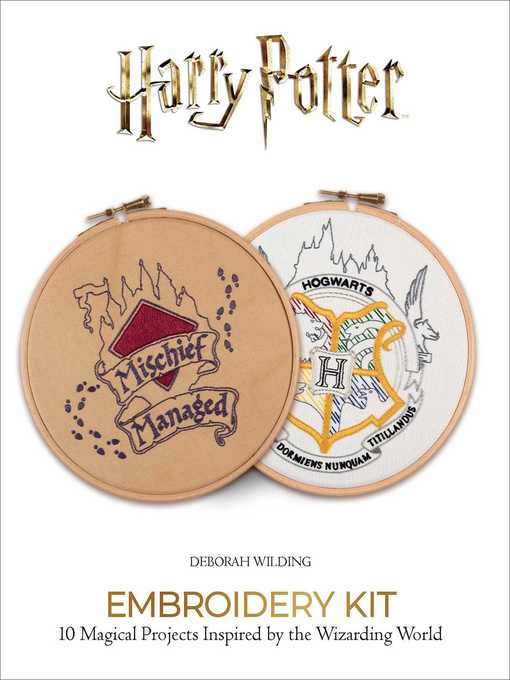 Harry Potter Embroidery