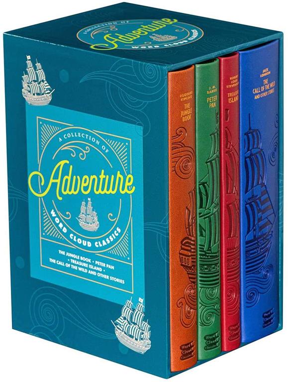 Adventure Word Cloud Boxed Set (Word Cloud Classics)