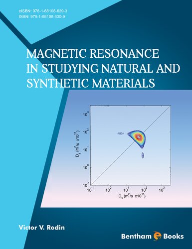 Magnetic Resonance in Studying Natural and Synthetic Materials.