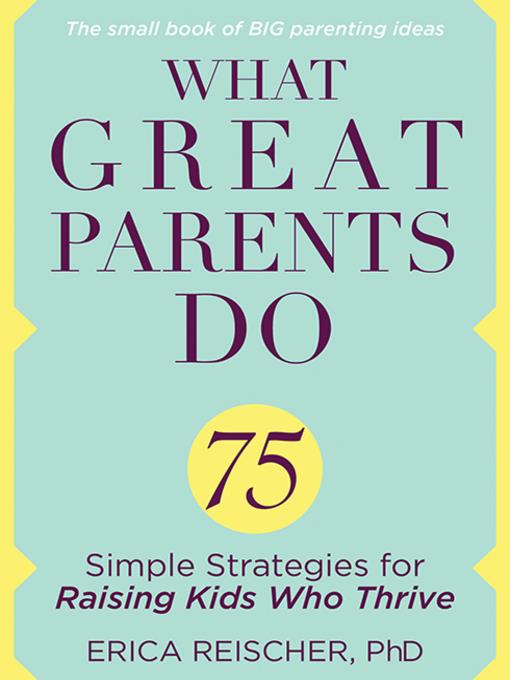 What Great Parents Do