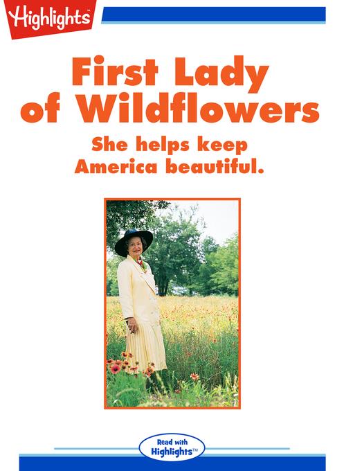 First Lady of Wildflowers