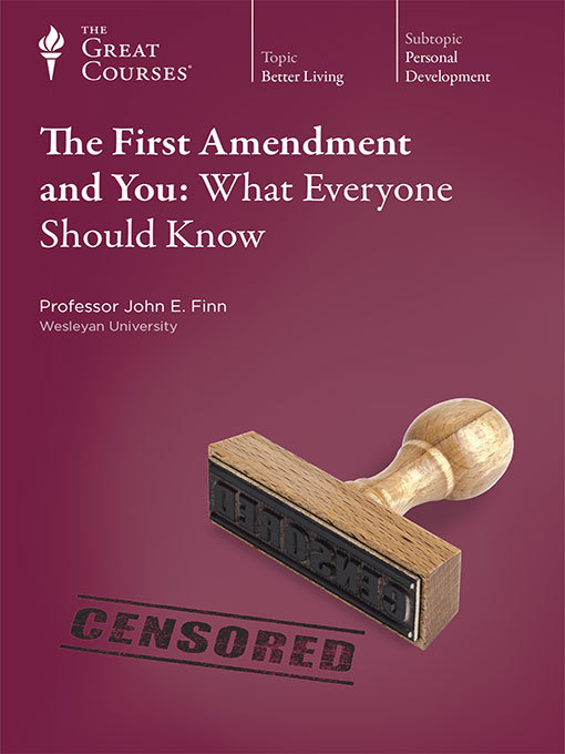 The First Amendment and You