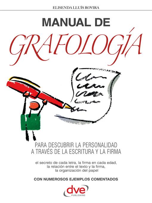 Manual de grafología