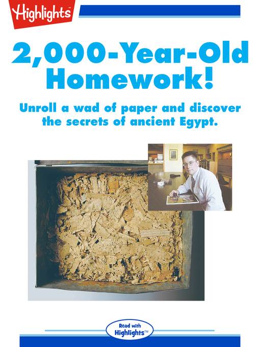 2000 Year Old Homework!