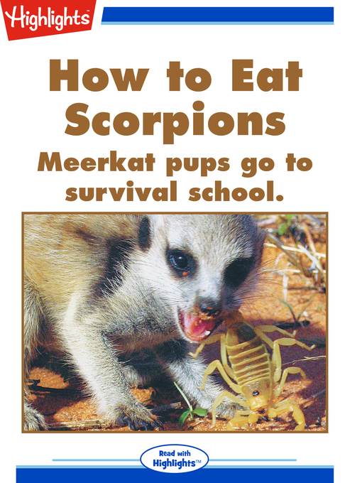 How to Eat Scorpions