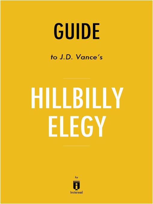 Summary of Hillbilly Elegy