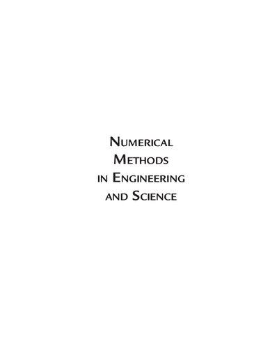 Numerical Methods in Engineering and Science