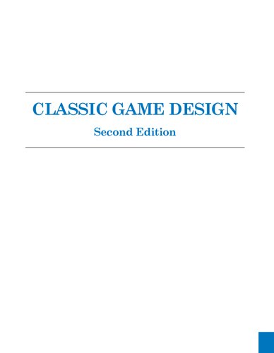 Classic Game Design