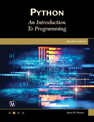 Python : an introduction to programming